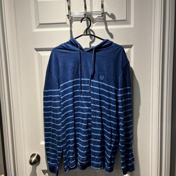 Blue Stripped Chaps Hoodie - Picture 4 of 4